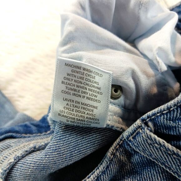 Tinseltown 7 Distressed Skinny Leg 5 Pocket Lightwash Stretch Denim Jeans 28W.. - Picture 6 of 10